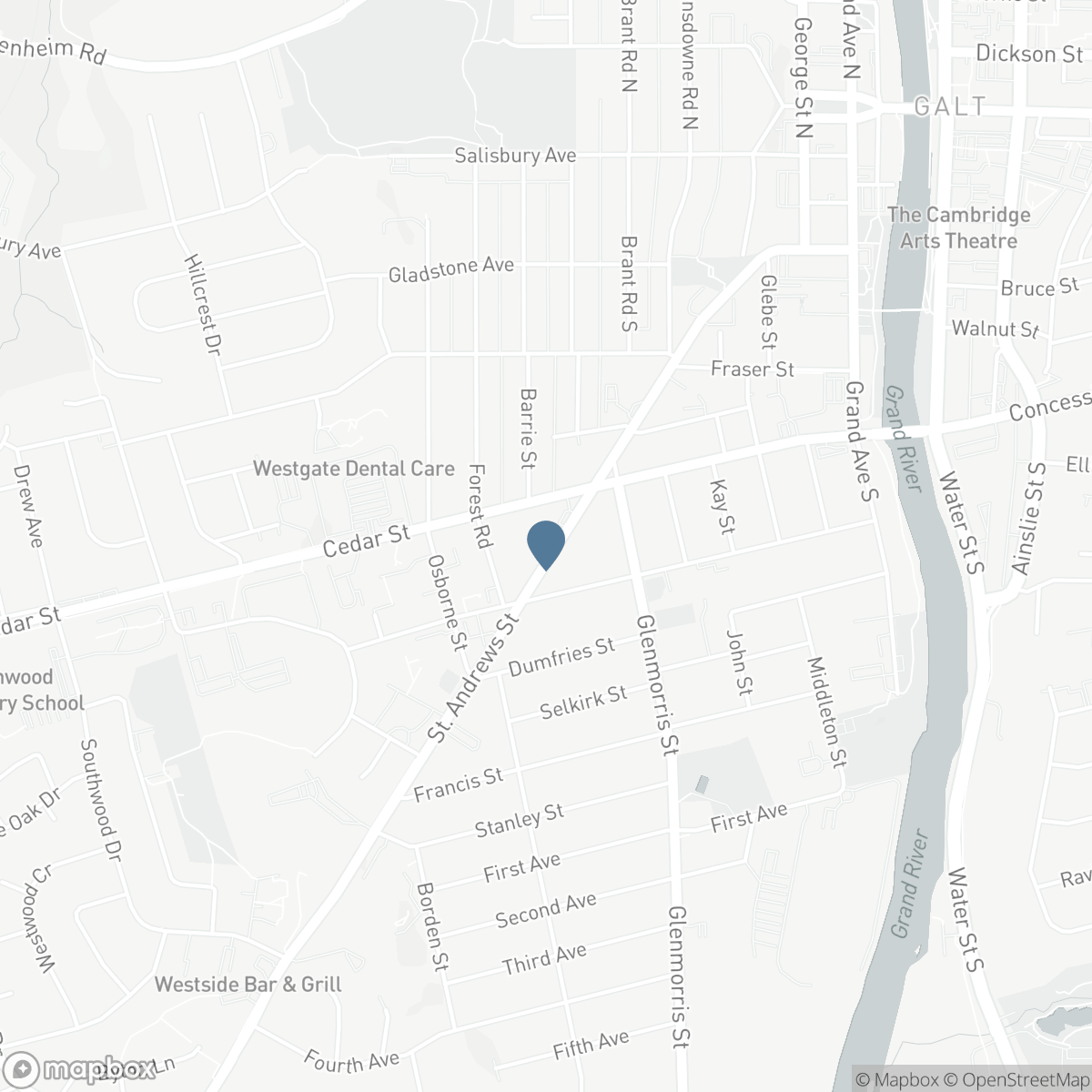 156 ST. ANDREWS STREET, Cambridge, Ontario N1S 1N3